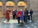 Our guide during our visit to the Cathedral